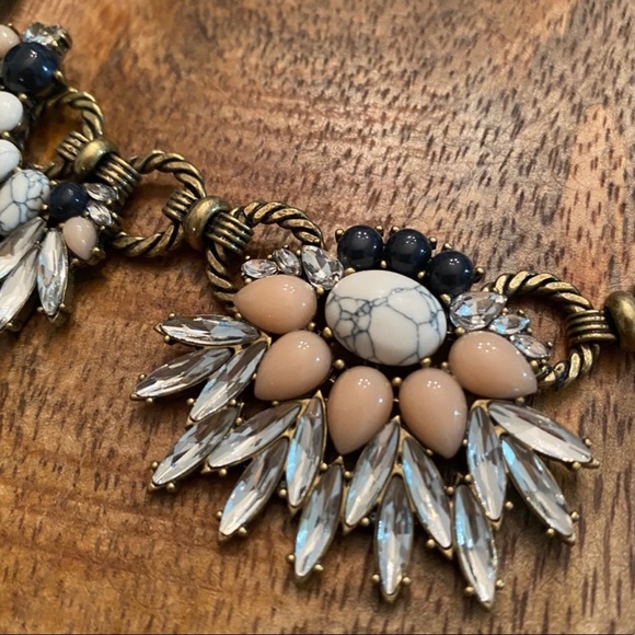 Chloe + Isabel Navy Rope Chunky Statement Necklace - Picture 6 of 9